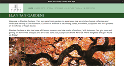 Desktop Screenshot of elandangardens.com